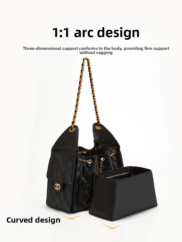Bag Organizer Insert For Chanel 25bag S Bag Support Nylon Bag Insert Storage Chain Bag Transform Accessories