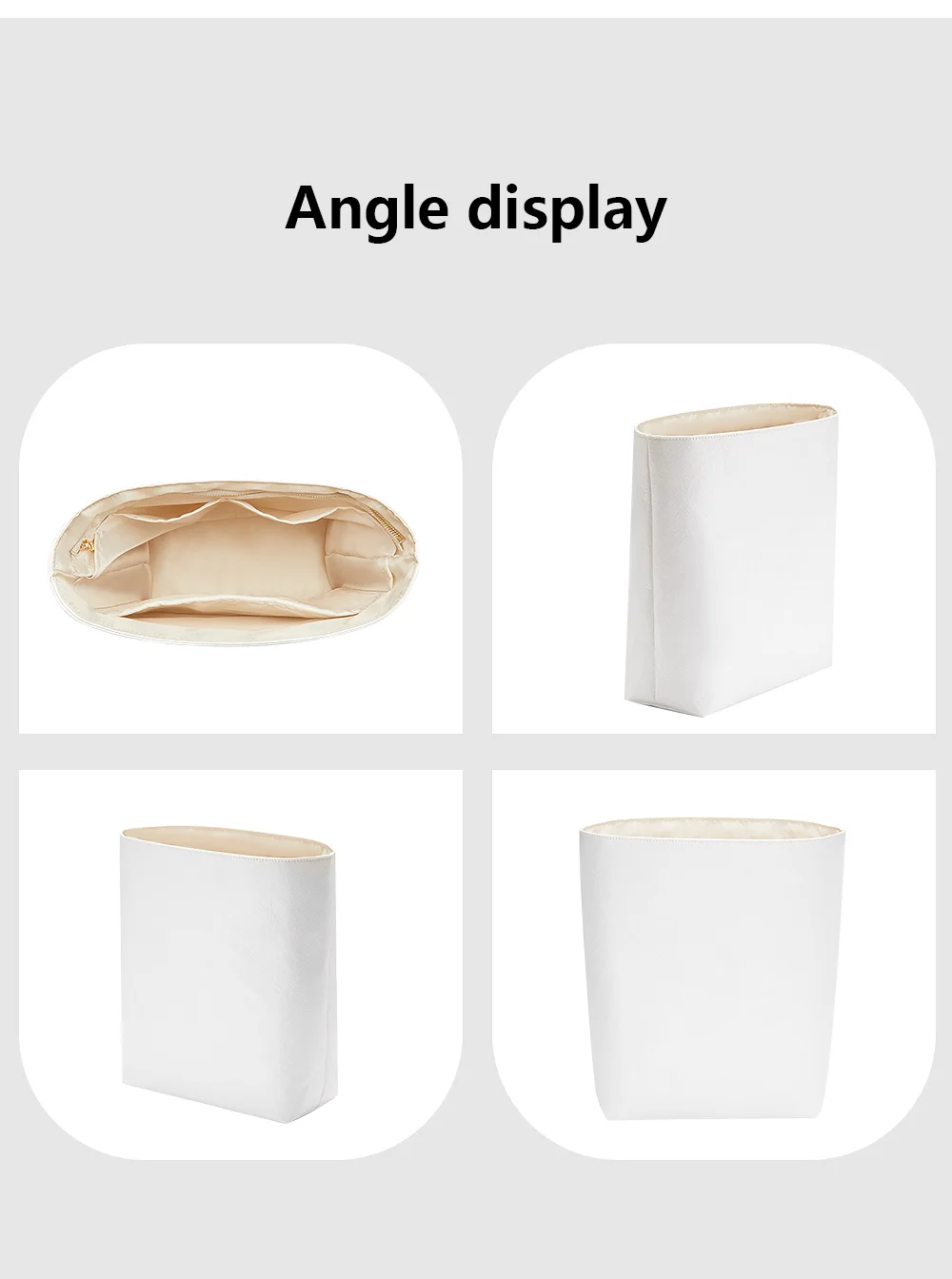 Bag Organizer Insert For Longchamp Backpack Waterproof Bag Insert Storage Lightweight Bag Support Dupont Paper Bag Accessories