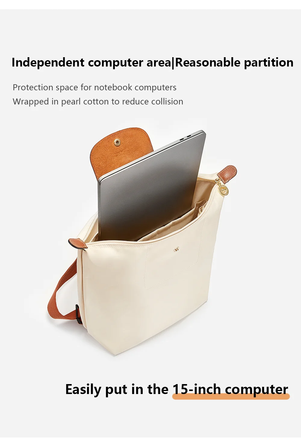 Bag Organizer Insert For Longchamp Backpack Waterproof Bag Insert Storage Lightweight Bag Support Dupont Paper Bag Accessories