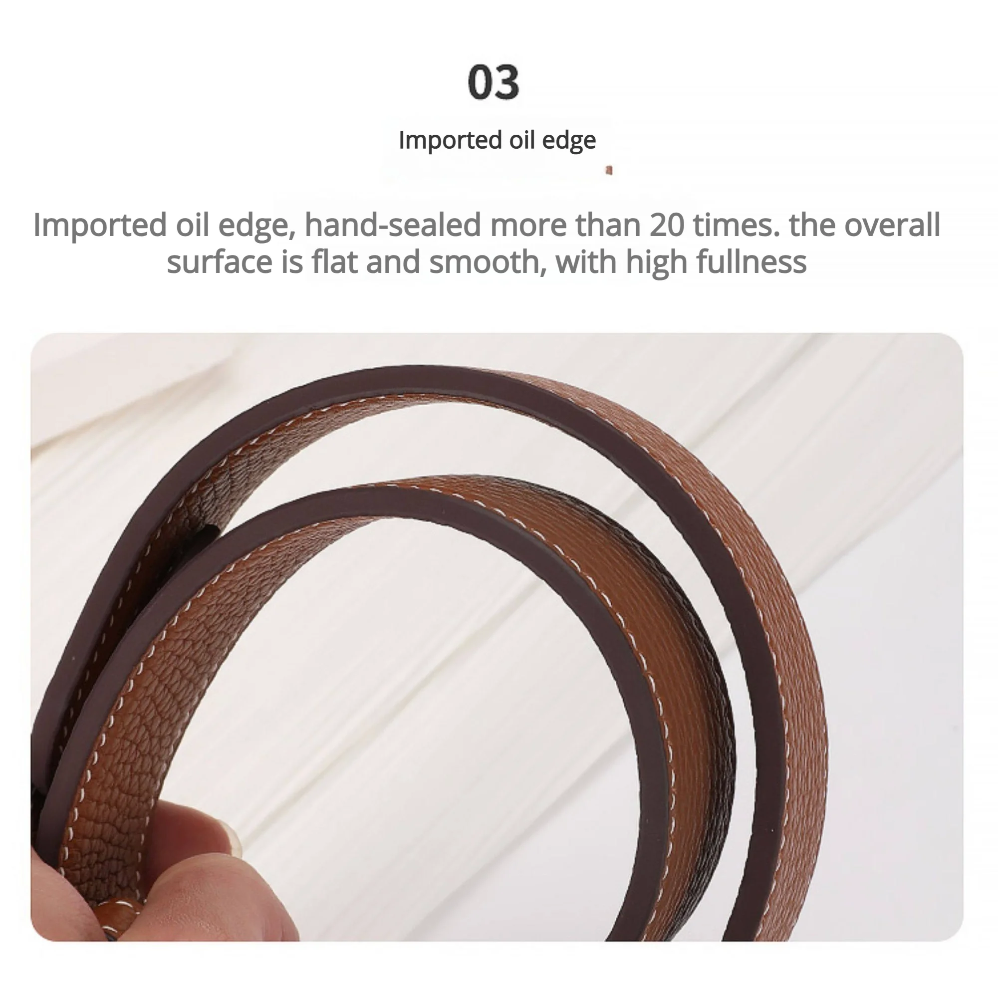 Bag Shoulder Strap For 29 Evelyne16 Mini Top-grain Leather Durable Fashion Bag Strap Modification Bag Accessories