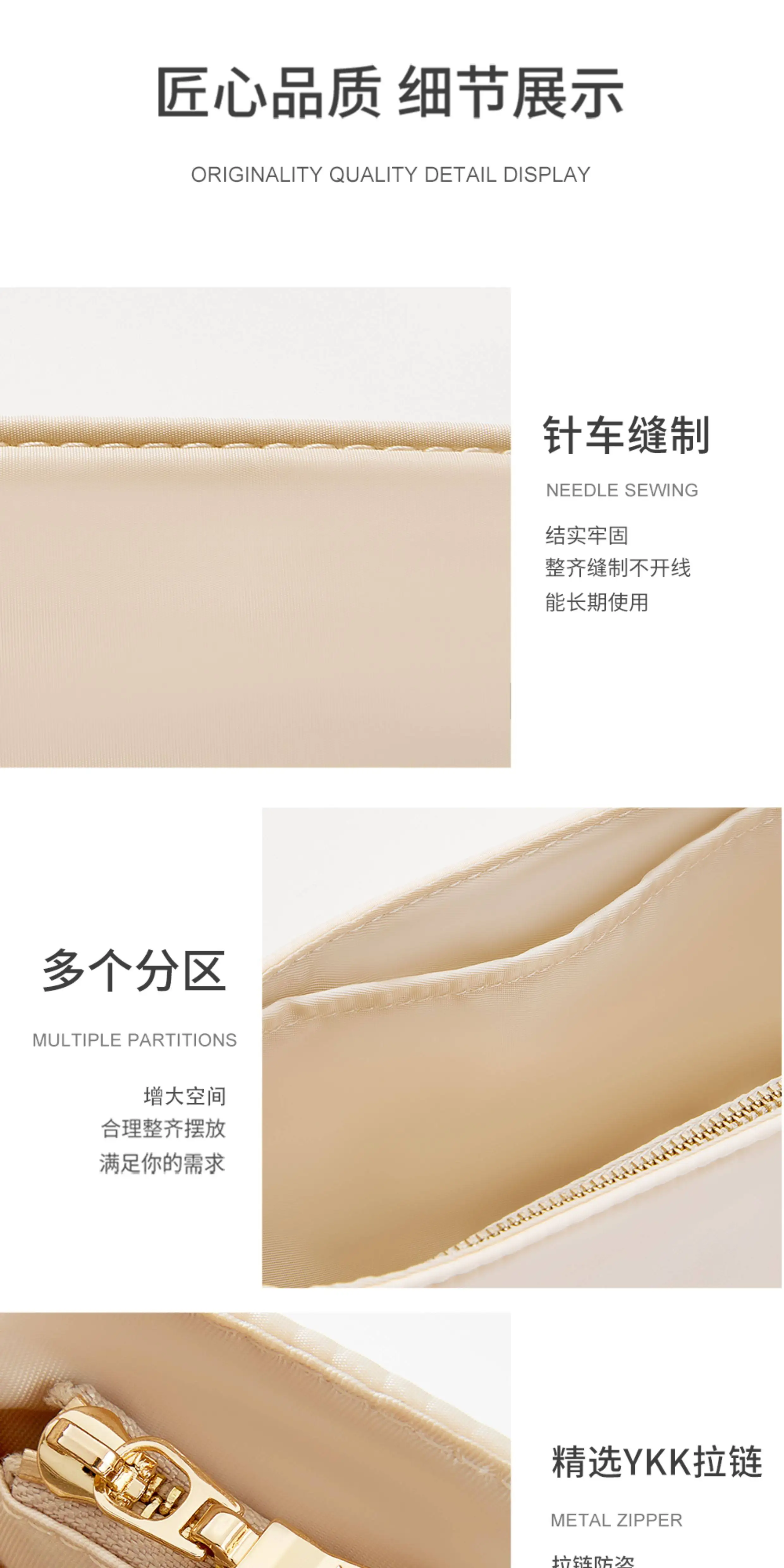 Nylon Bag Organizer Insert For Mini Herbag,Waterproof Bag Insert Bag Storage Bag Support,Bag Inner Bag Replacement Accessories