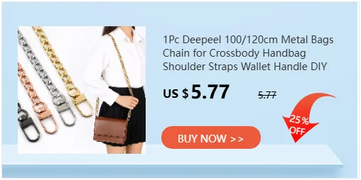 1-5Pcs Deepeel Purse Frame Metal Aluminium Tube Clutch Wallet Clip Bag Handle Hardware Accessories Doctor Invisible Bags Handles