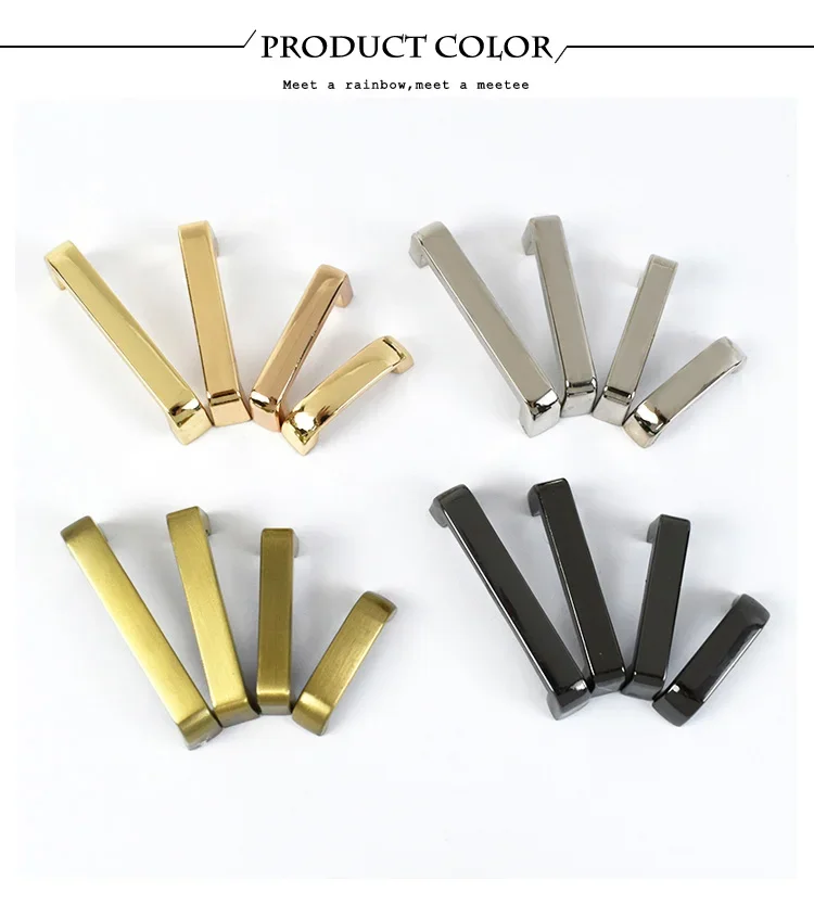 4/10Pcs Deepeel 13-38mm Metal Buckles Handbag Arch Bridge Side Connector Clasps with Screw Leather Crafts Hardware Accessories