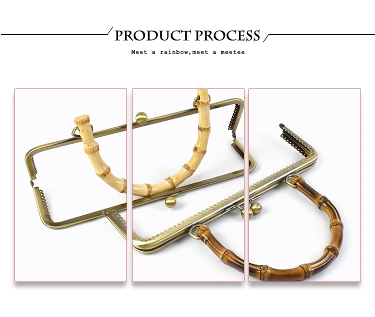 1/2/5Pcs Deepeel 20/25cm Metal Purse Frame Handle Bags Kiss Clasp Sew Kit DIY Bag Framework Handbag Sewing Brackets Accessories