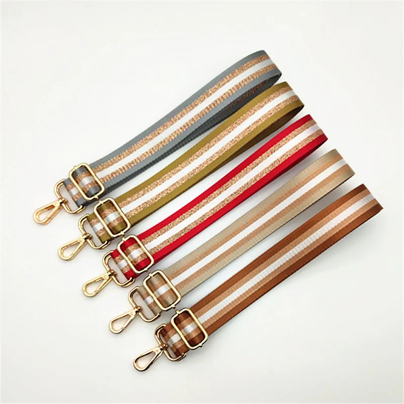 130cm Handle Bag Strap Replacement Fashion Crossbody Bag Strap Adjustable for Women Removable Ladies Bag Part Accessory