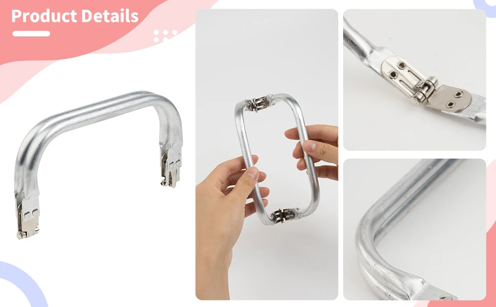 16/20/22/25/30cm Metal Coin Purse Frame Bag Handles Making Kiss Clasp Lock Clutch Bag Wallet Pouch Handbag Bag Parts Accessories