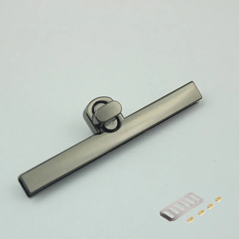 Long 9.8CM Alloy Fashion Clasp Turn Locks Twist Lock for Ladys' Handbag Craft Bag Replacement Purse DIY Handmade Bag Hardware