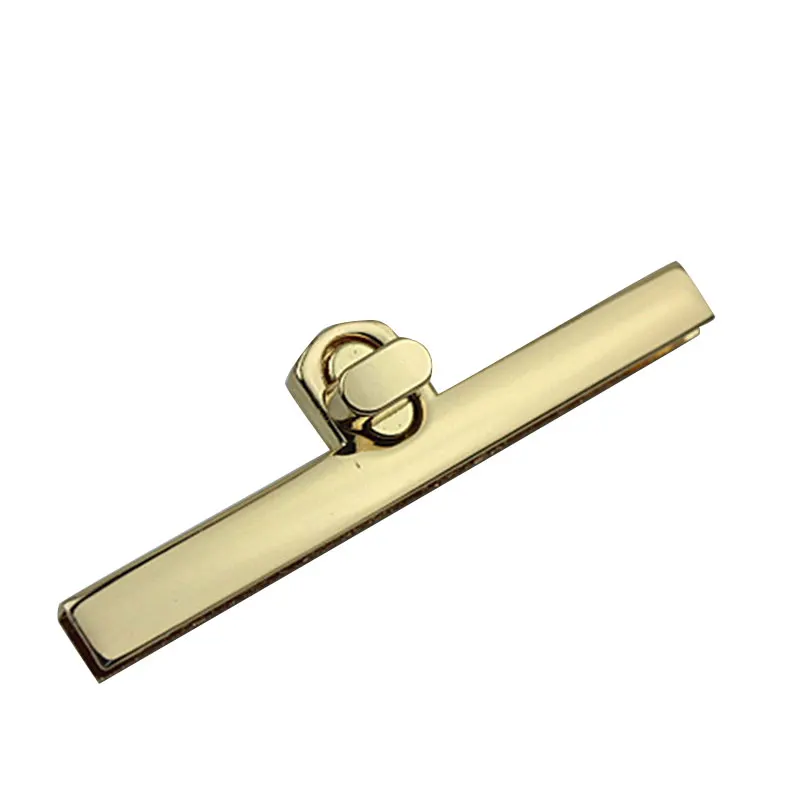 Long 9.8CM Alloy Fashion Clasp Turn Locks Twist Lock for Ladys' Handbag Craft Bag Replacement Purse DIY Handmade Bag Hardware