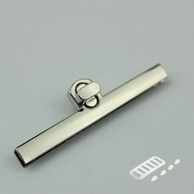Long 9.8CM Alloy Fashion Clasp Turn Locks Twist Lock for Ladys' Handbag Craft Bag Replacement Purse DIY Handmade Bag Hardware