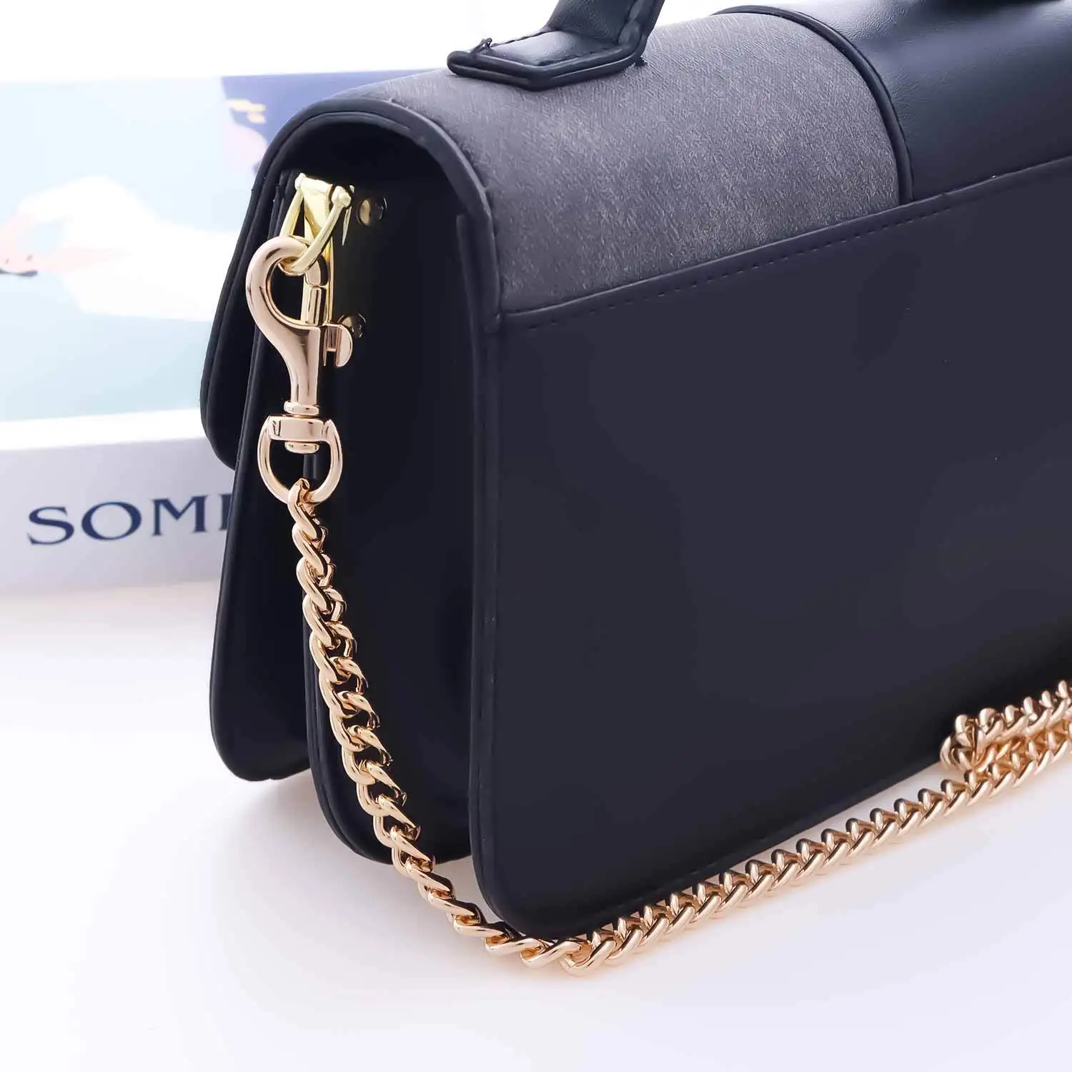 Aluminum Purse Chain Strap Metal Crossbody Chain Strap Replacement for Clutch Wallet Satchel Tote Bags Shoulder Bag Chain
