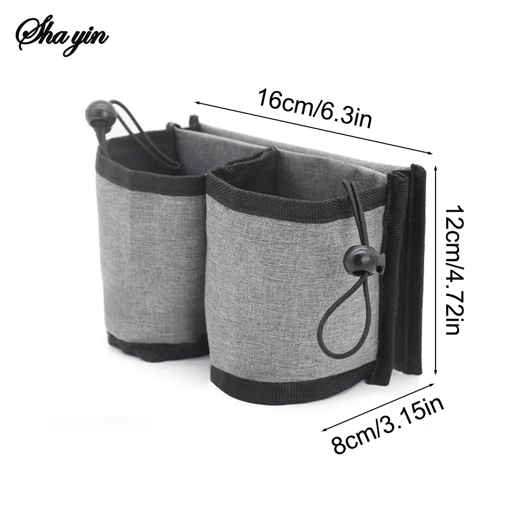 Travel Luggage Cup Holder Durable Free Hand Suitcase Drink Bag Travel Milk Tea Coffee Mugs Holder Fits All Suitcase Handles