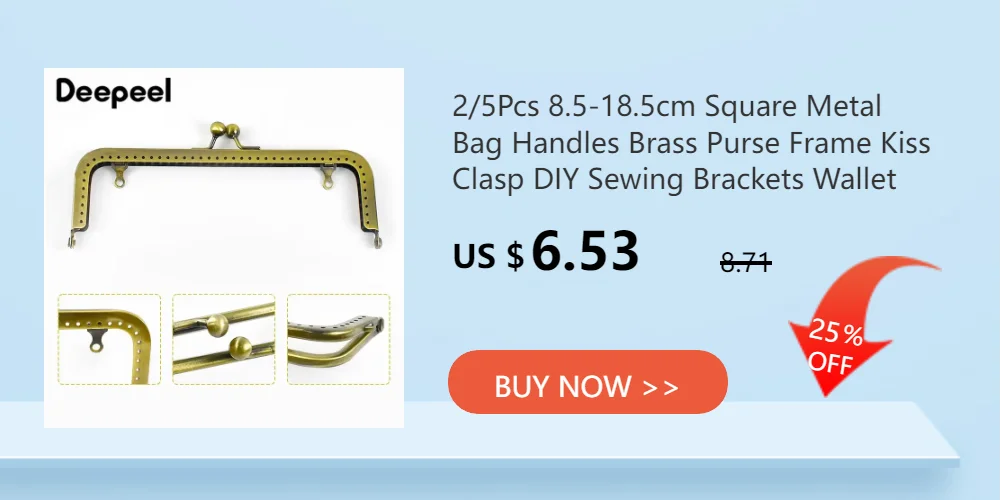 1/2/5/10Pcs 8.5cm Embossed Metal Bags Handle Purse Frame Kiss Clasp for Coin Wallet DIY Handmade Sewing Brackets Bag Accessories