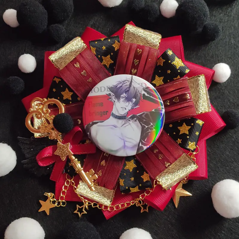 Italife Luxury Anime Badge Holder Decoration Starry Sky Series for 55-58 Badge Pin Anime Women Ita Bag Accessories Display H305