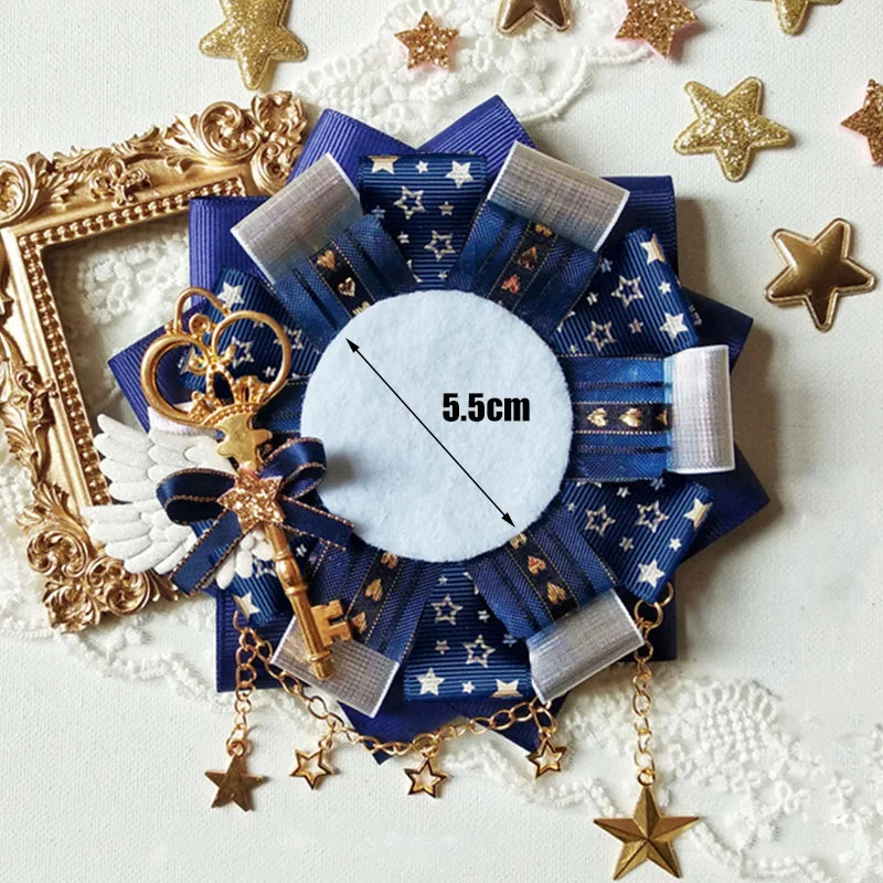 Italife Luxury Anime Badge Holder Decoration Starry Sky Series for 55-58 Badge Pin Anime Women Ita Bag Accessories Display H305