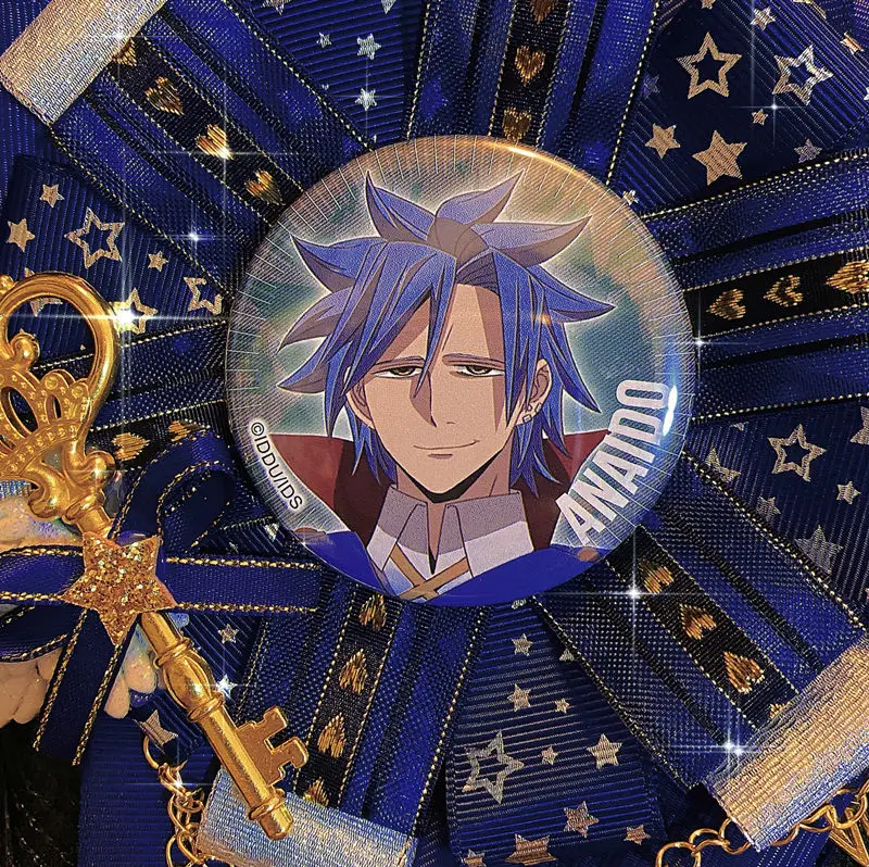 Italife Luxury Anime Badge Holder Decoration Starry Sky Series for 55-58 Badge Pin Anime Women Ita Bag Accessories Display H305