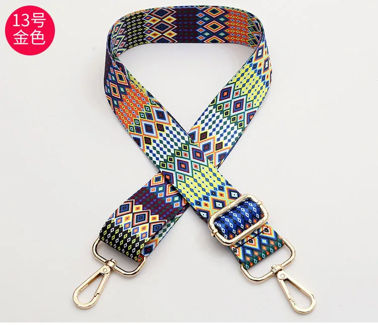 36 Color Options Rainbow Bag Strap for Women Shoulder Handbag Messenger Belt for a Bag Accessories Handle Cross Body Womens Bags