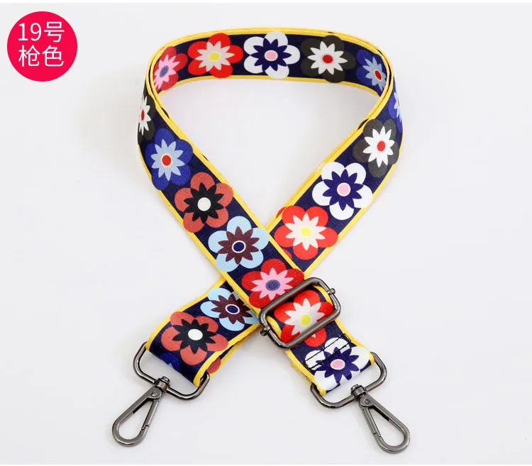 36 Color Options Rainbow Bag Strap for Women Shoulder Handbag Messenger Belt for a Bag Accessories Handle Cross Body Womens Bags