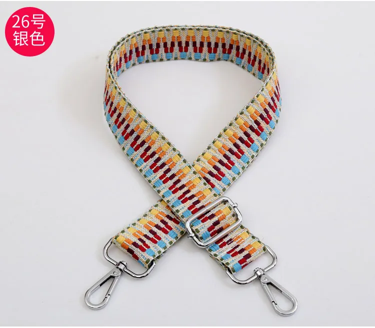 36 Color Options Rainbow Bag Strap for Women Shoulder Handbag Messenger Belt for a Bag Accessories Handle Cross Body Womens Bags