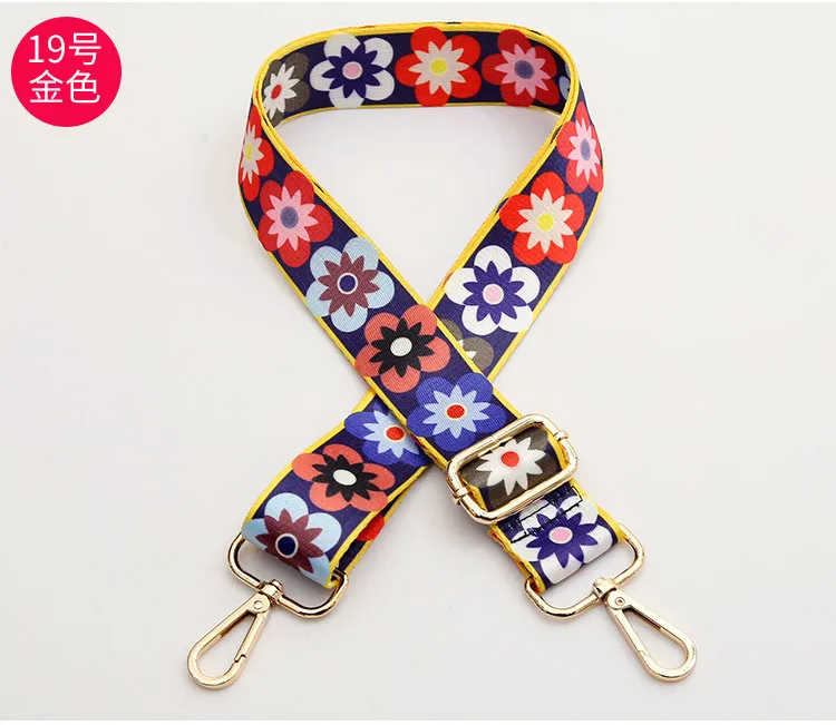 36 Color Options Rainbow Bag Strap for Women Shoulder Handbag Messenger Belt for a Bag Accessories Handle Cross Body Womens Bags