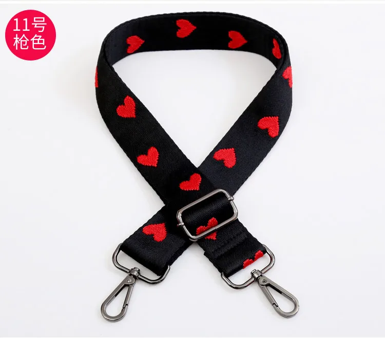 36 Color Options Rainbow Bag Strap for Women Shoulder Handbag Messenger Belt for a Bag Accessories Handle Cross Body Womens Bags