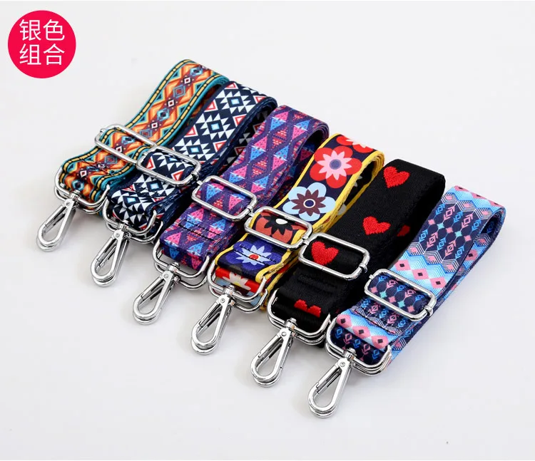 36 Color Options Rainbow Bag Strap for Women Shoulder Handbag Messenger Belt for a Bag Accessories Handle Cross Body Womens Bags