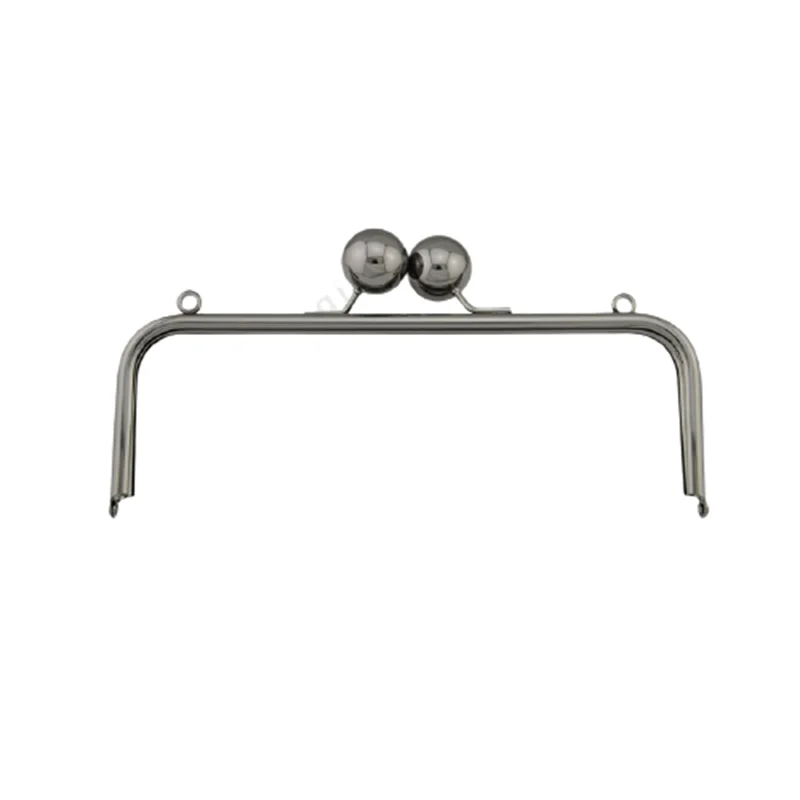 25cm Large Big Round Ball 3cm Tube Wholesale Hardware Accessories Antique Brass Silver Gunmetal Metal Purse Frame Obag Handles