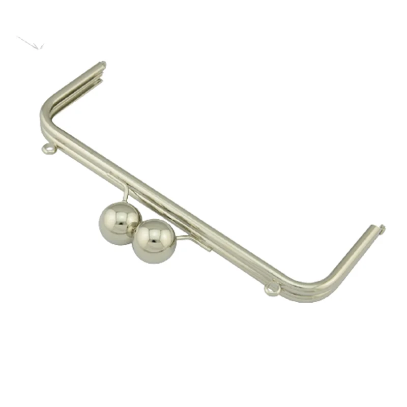 25cm Large Big Round Ball 3cm Tube Wholesale Hardware Accessories Antique Brass Silver Gunmetal Metal Purse Frame Obag Handles