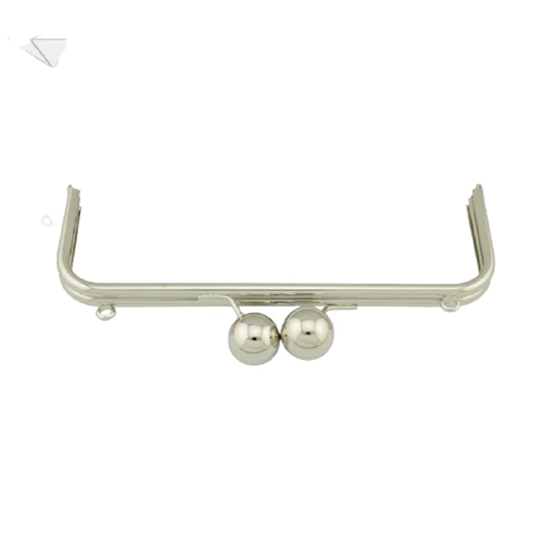 25cm Large Big Round Ball 3cm Tube Wholesale Hardware Accessories Antique Brass Silver Gunmetal Metal Purse Frame Obag Handles