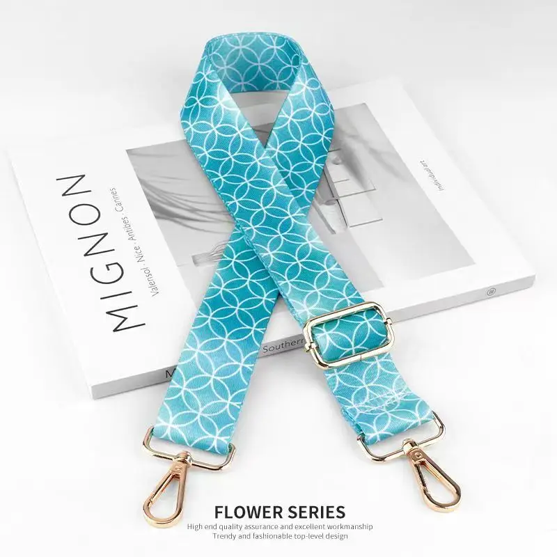 Nylon/Cotton Bag Strap Women Colored Straps for Crossbody Messenger Shoulder Bag Accessories Adjustable Belts Handbag Straps