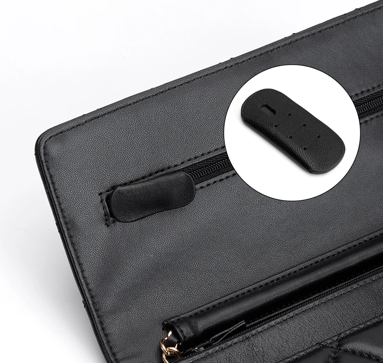 CRAZYSMITH Anti-indentation Zipper Cover For Chanel 19woc Bag Anti-scratch Leather Protective Cover Anti-wear Case Accessories