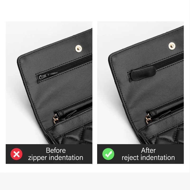 CRAZYSMITH Anti-indentation Zipper Cover For Chanel 19woc Bag Anti-scratch Leather Protective Cover Anti-wear Case Accessories