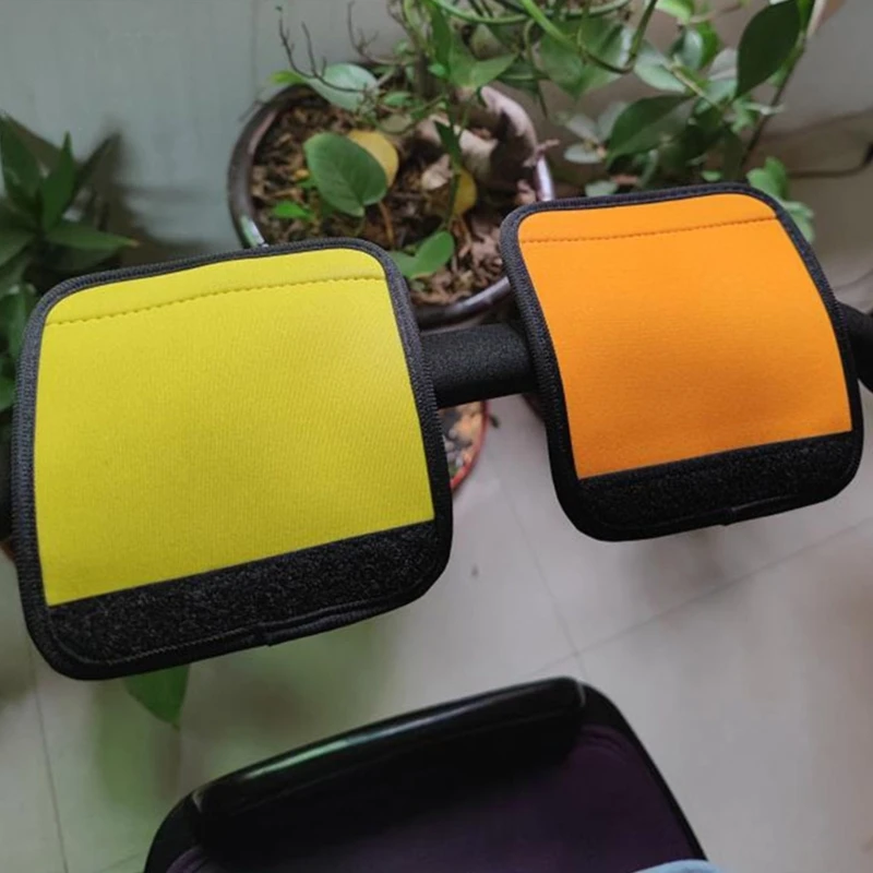 Luggage Handle Grip Cover Anti-skid Wear-resistant Handle Wrap Suitcase Identifier Trolley Case Handle Protections Cover
