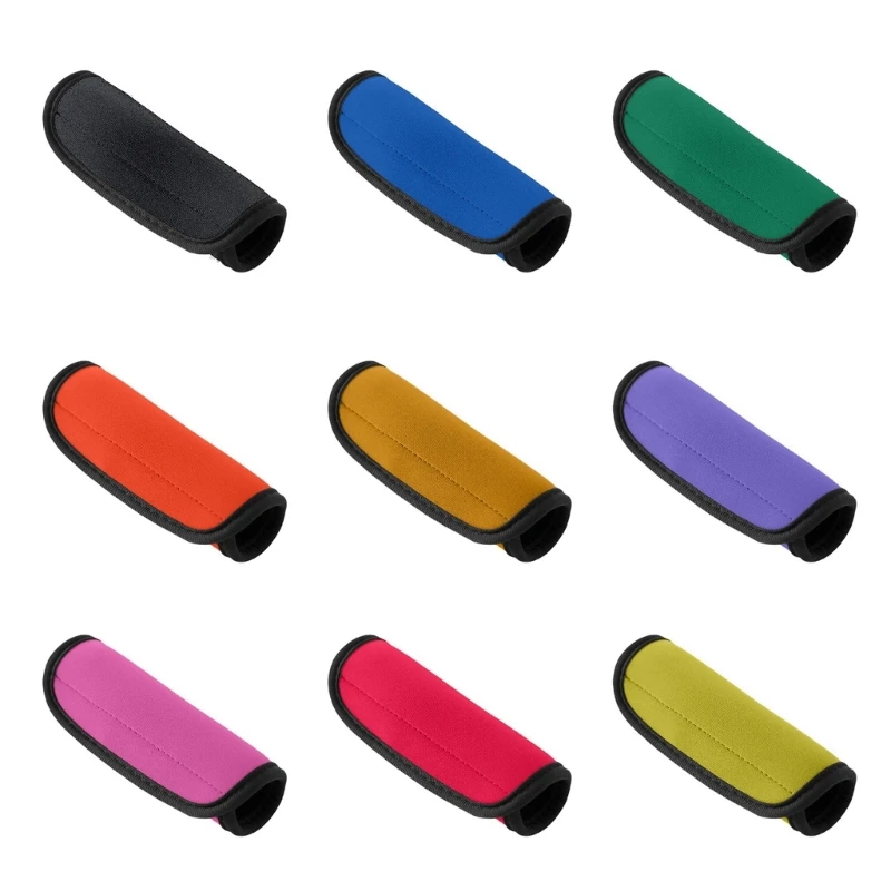 Luggage Handle Grip Cover Anti-skid Wear-resistant Handle Wrap Suitcase Identifier Trolley Case Handle Protections Cover