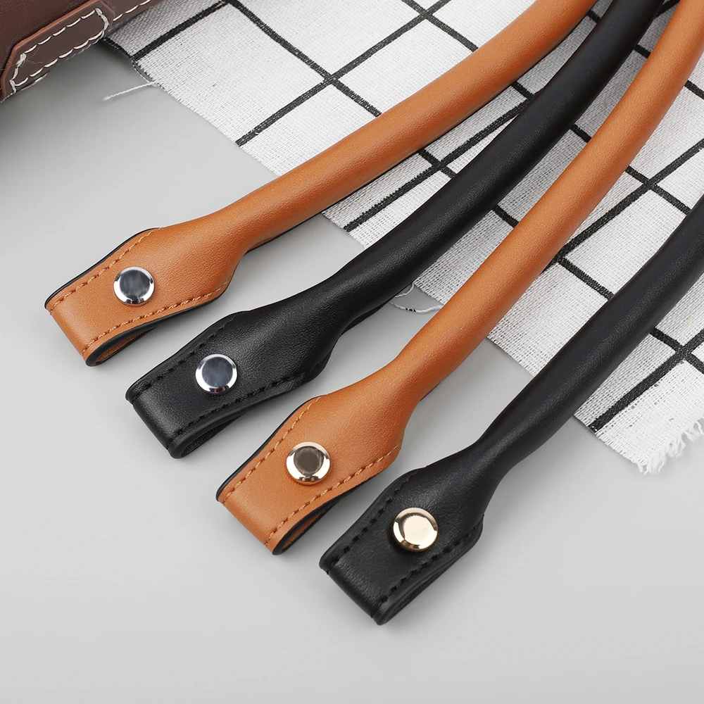 2pcs 45cm Hand Strap Luggage Bags Accessories Synthetic Leather Handle DIY Women's Lady Handbag Shoulder Accessories