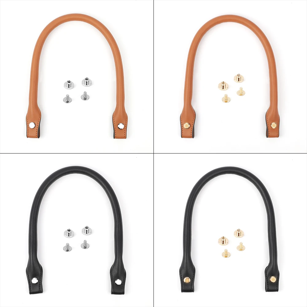 2pcs 45cm Hand Strap Luggage Bags Accessories Synthetic Leather Handle DIY Women's Lady Handbag Shoulder Accessories