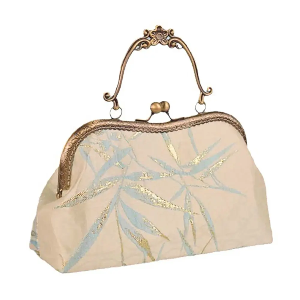 20.5cm Vintage Metal Purse Clasp Frame Bag Kiss Clasp Lock Metal Purse Frame for DIY Craft Purse Bag Making Bag Accessories