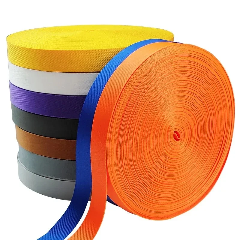 2 Meters Nylon Webbing Tape Backpack Band Strap Dog Collar Harness Outdoor Backpack Strapping Sewing Bag Parts