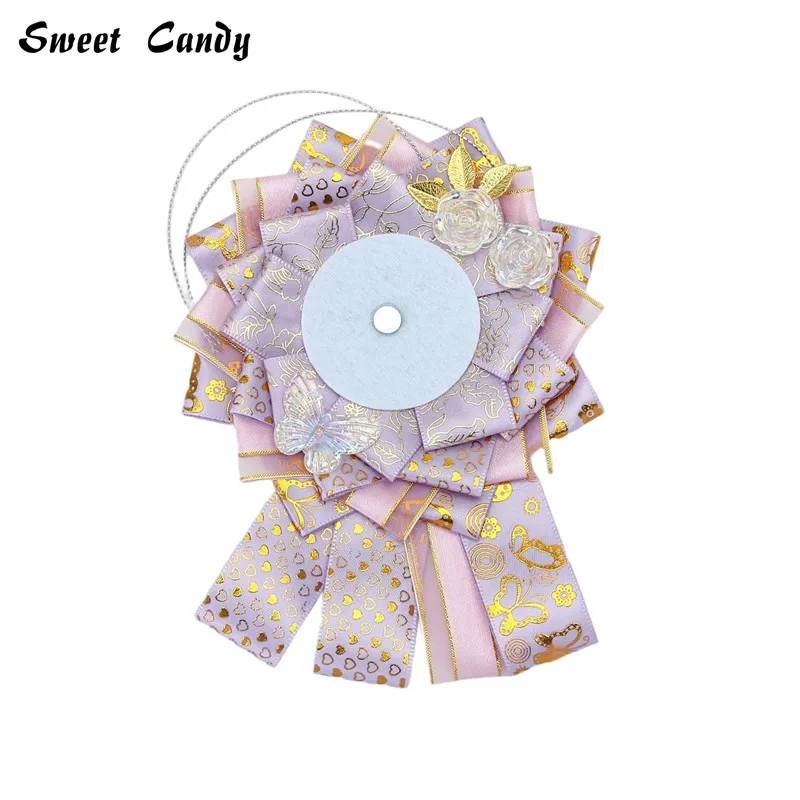 ITA Bag Decoration Handmade Tailless Badge Holder Display Bag Decoration Cosplay Ita Bags Suitable For 58mm Badges Pin