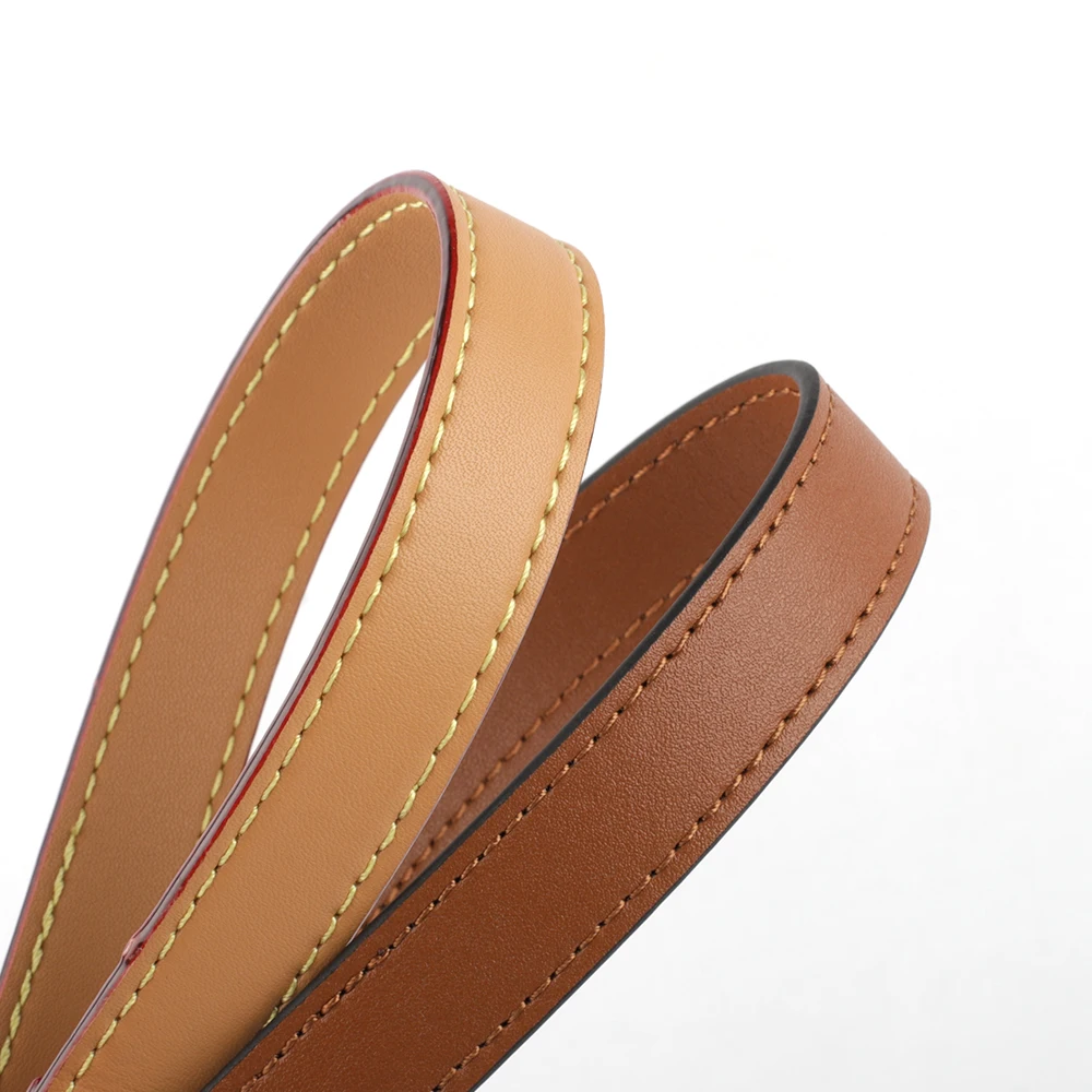Genuine Cow Leather Short Bag Strap Women Shoulder Strap Purse Handle Strap Replacement for Handbag Accessories 38cm