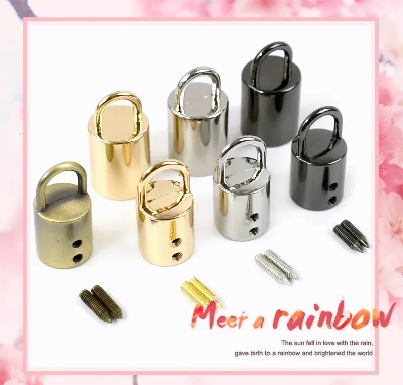 5-30Pcs Deepeel 11/14mm Metal Cord Lock Buckles Rope Stopper Handbag Strap Tassel Clasp Hook Hanger Leather Hardware Accessories