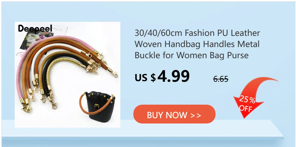 Deepeel 30/60/90/120cm Color Acrylic Bags Chain Women's Crossbody Handbag Shoulder Bag Strap Plastic Phone DIY Pendant Chains