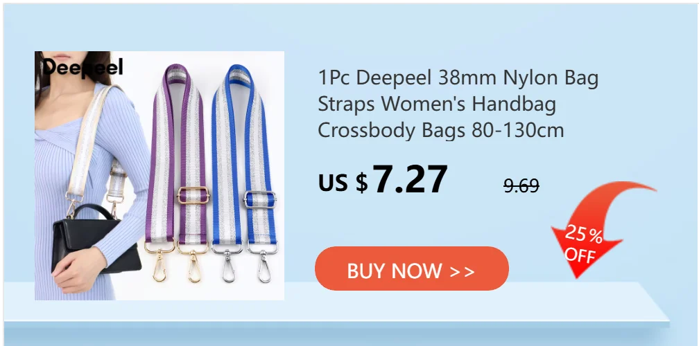 Deepeel 30/60/90/120cm Color Acrylic Bags Chain Women's Crossbody Handbag Shoulder Bag Strap Plastic Phone DIY Pendant Chains