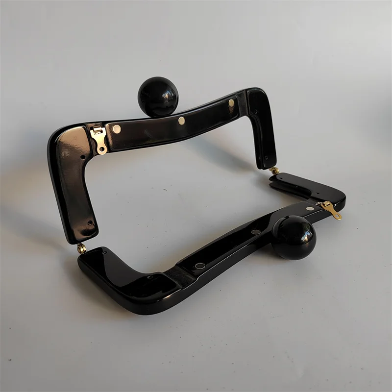20 Cm Colorful Big Kiss Ball Clasp Acrylic Purse Frame With Screws Bag Handles Handmade Material Resin Clutch Frames Clip Hook