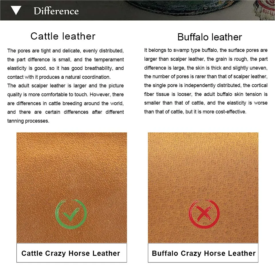 Vintage Crazy Horse Leather Pen Pouch Simple Pure Handmade Leather Small Pen Case Men's and Women's Portable Storage Glasses Pro