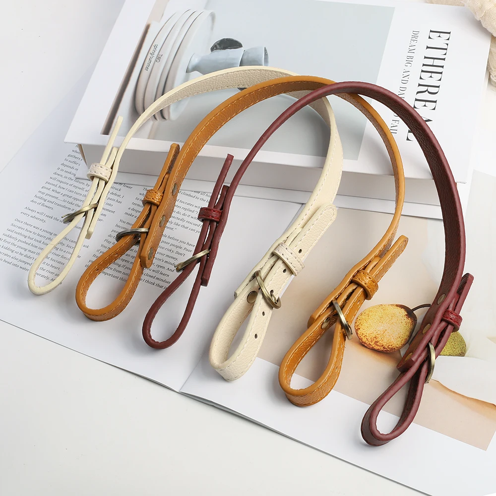 PU Leather Bag Straps Women Handbag Handle Belt Shoulder Crossbody Bag Strap DIY Replacement Strap Bag Part Belt for Bags
