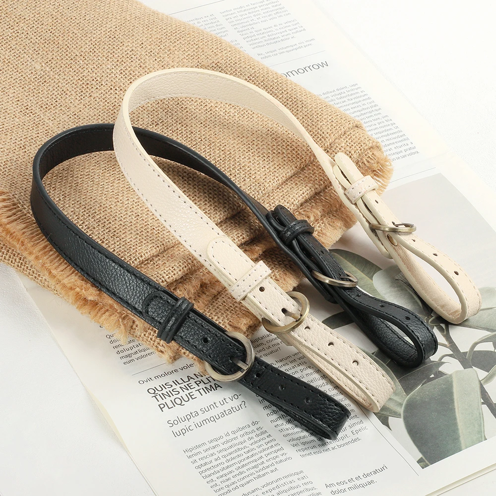 PU Leather Bag Straps Women Handbag Handle Belt Shoulder Crossbody Bag Strap DIY Replacement Strap Bag Part Belt for Bags