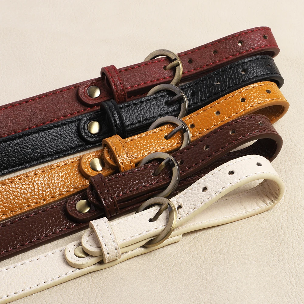 PU Leather Bag Straps Women Handbag Handle Belt Shoulder Crossbody Bag Strap DIY Replacement Strap Bag Part Belt for Bags