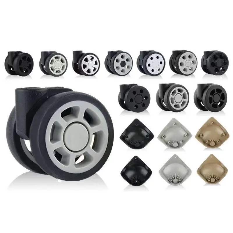 Suitcase Wheels for Rimowa Repair Wheel Replacement Luggage Silent Casters Load-bearing Travel Accessories Customized