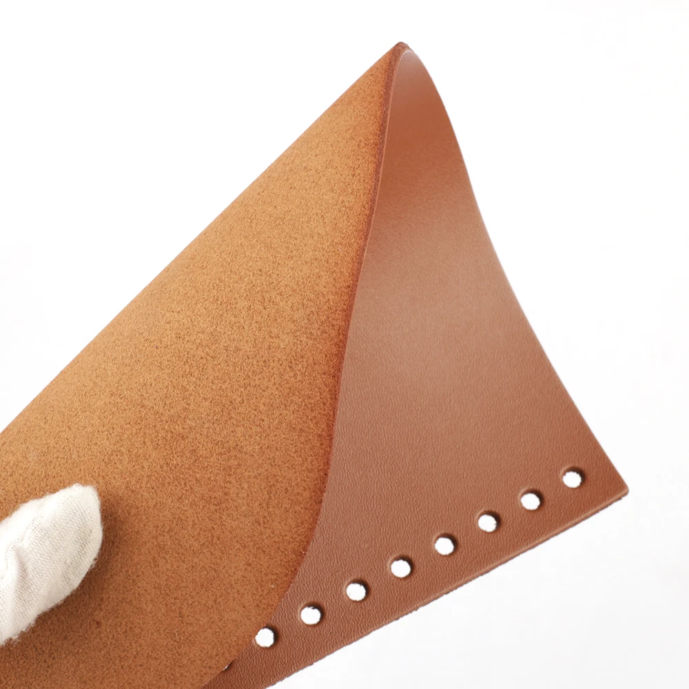 Fashion Genuine Leather Shoulder Bag Flap Cover Replacement for Women Handbag Special Black Bag Accessories DIY Sewing Material