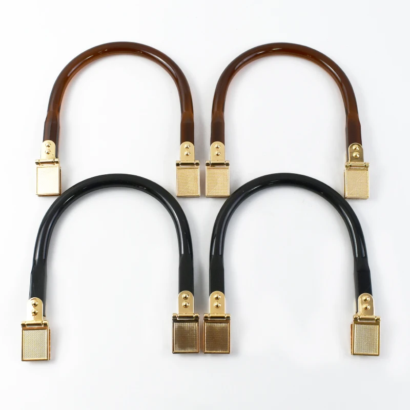2/4Pcs Deepeel 13x14cm U-shaped Metal Purse Kiss Clasp Bag Lock Frame Buckle Wallet Handle Women DIY Sewing Hardware Accessories